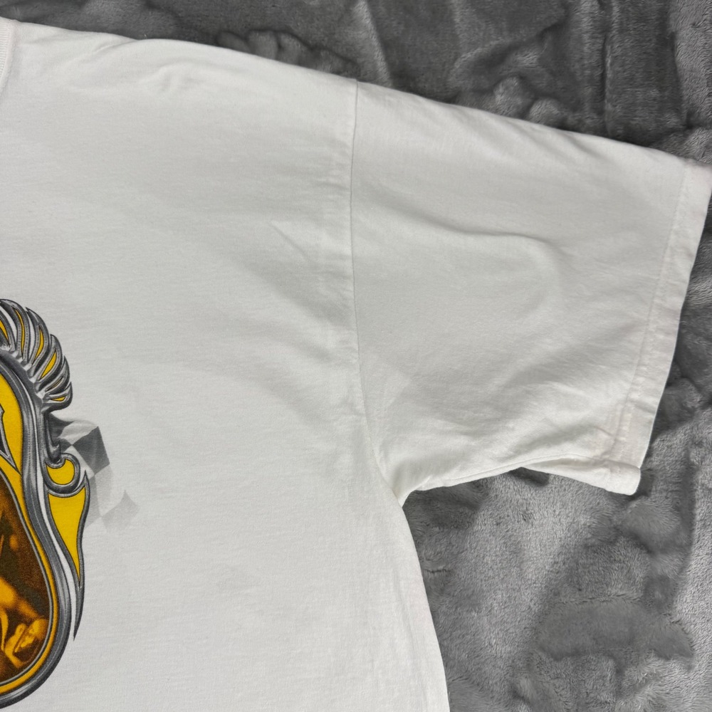 Vintage Matt Kenseth NASCAR T Shirt Mens 2XL White DeWalt Roush Fenway Racing 17 - Picture 12 of 16